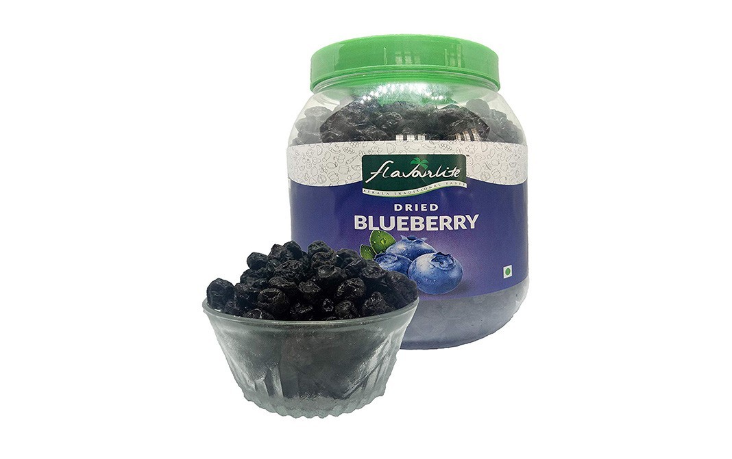 Flavourlite Dried Blueberry    Plastic Jar  1 kilogram